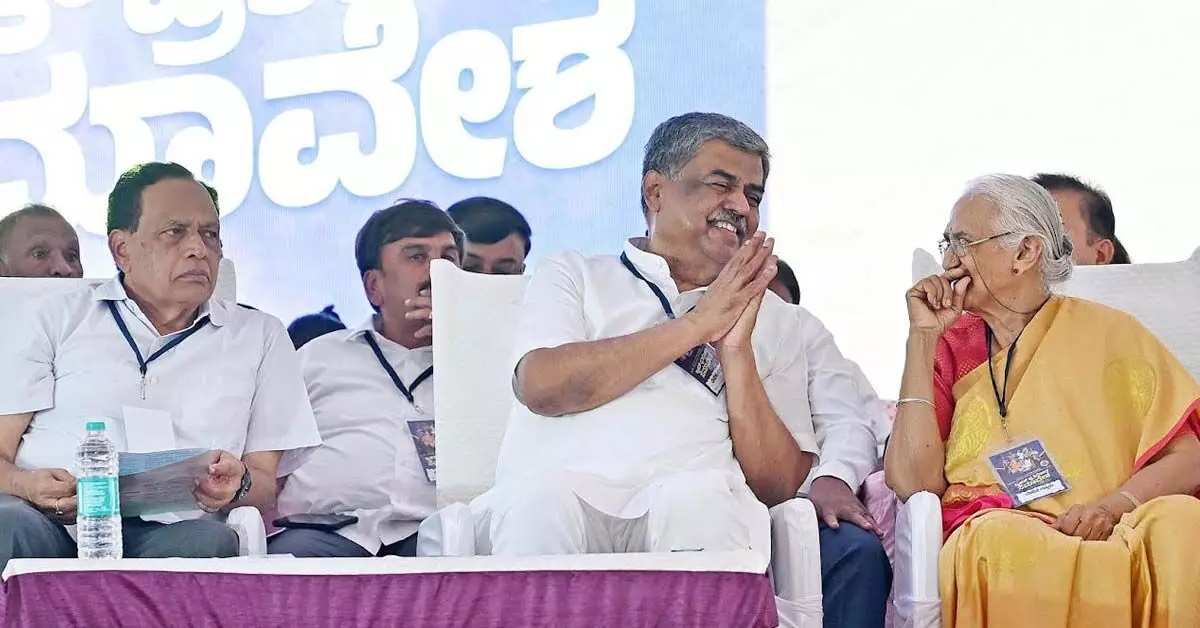 ಆರೆಸ್ಸೆಸ್ ಷಡ್ಯಂತ್ರದ ವಿರುದ್ಧ ಹೋರಾಟಕ್ಕೆ ಎರಡನೇ ಸ್ವಾತಂತ್ರ್ಯ ಸಂಗ್ರಾಮವೇ ನಡೆಯಬೇಕಿದೆ: ಬಿ.ಕೆ. ಹರಿಪ್ರಸಾದ್ ಆರೆಸ್ಸೆಸ್ ಷಡ್ಯಂತ್ರದ ವಿರುದ್ಧ ಹೋರಾಟಕ್ಕೆ ಎರಡನೇ ಸ್ವಾತಂತ್ರ್ಯ ಸಂಗ್ರಾಮವೇ ನಡೆಯಬೇಕಿದೆ: ಬಿ.ಕೆ. ಹರಿಪ್ರಸಾದ್