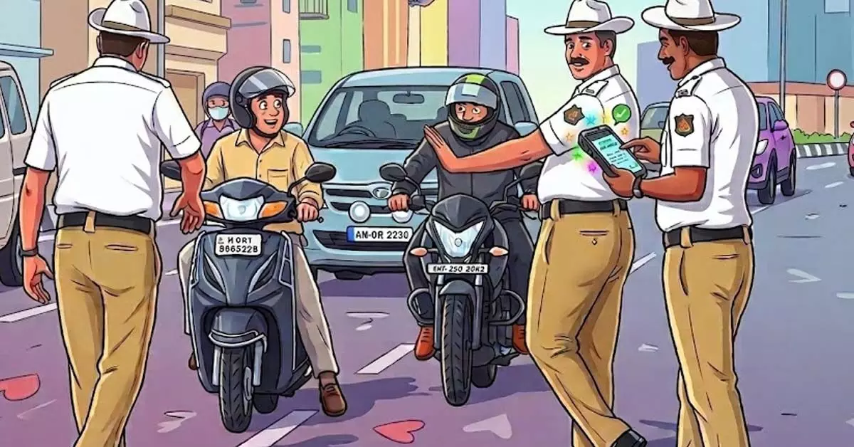 ಸಂಚಾರ ದಂಡ ಪಾವತಿಯಲ್ಲಿ ಶೇ.50ರಷ್ಟು ವಿನಾಯಿತಿ: ಜೂ.21ರಿಂದ ಜು.10ರವರೆಗೆ ಪಾವತಿಗೆ ಅವಕಾಶ ಸಂಚಾರ ದಂಡ ಪಾವತಿಯಲ್ಲಿ ಶೇ.50ರಷ್ಟು ವಿನಾಯಿತಿ: ಜೂ.21ರಿಂದ ಜು.10ರವರೆಗೆ ಪಾವತಿಗೆ ಅವಕಾಶ