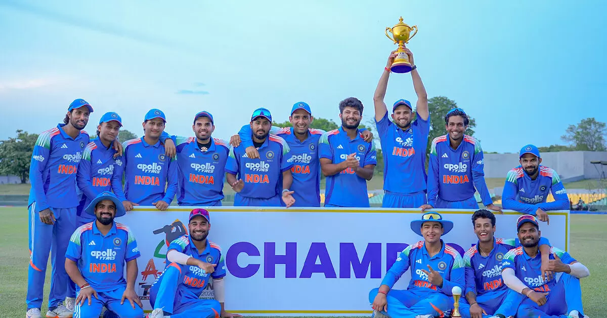ತ್ರಿಕೋನ ಏಕದಿನ ಸರಣಿ ಫೈನಲ್ | ಶ್ರೀಲಂಕಾ ‘ಎ’ ವಿರುದ್ಧ ಭಾರತ ‘ಎ’ ತಂಡಕ್ಕೆ 66 ರನ್ ಜಯ ತ್ರಿಕೋನ ಏಕದಿನ ಸರಣಿ ಫೈನಲ್ | ಶ್ರೀಲಂಕಾ ‘ಎ’ ವಿರುದ್ಧ ಭಾರತ ‘ಎ’ ತಂಡಕ್ಕೆ 66 ರನ್ ಜಯ