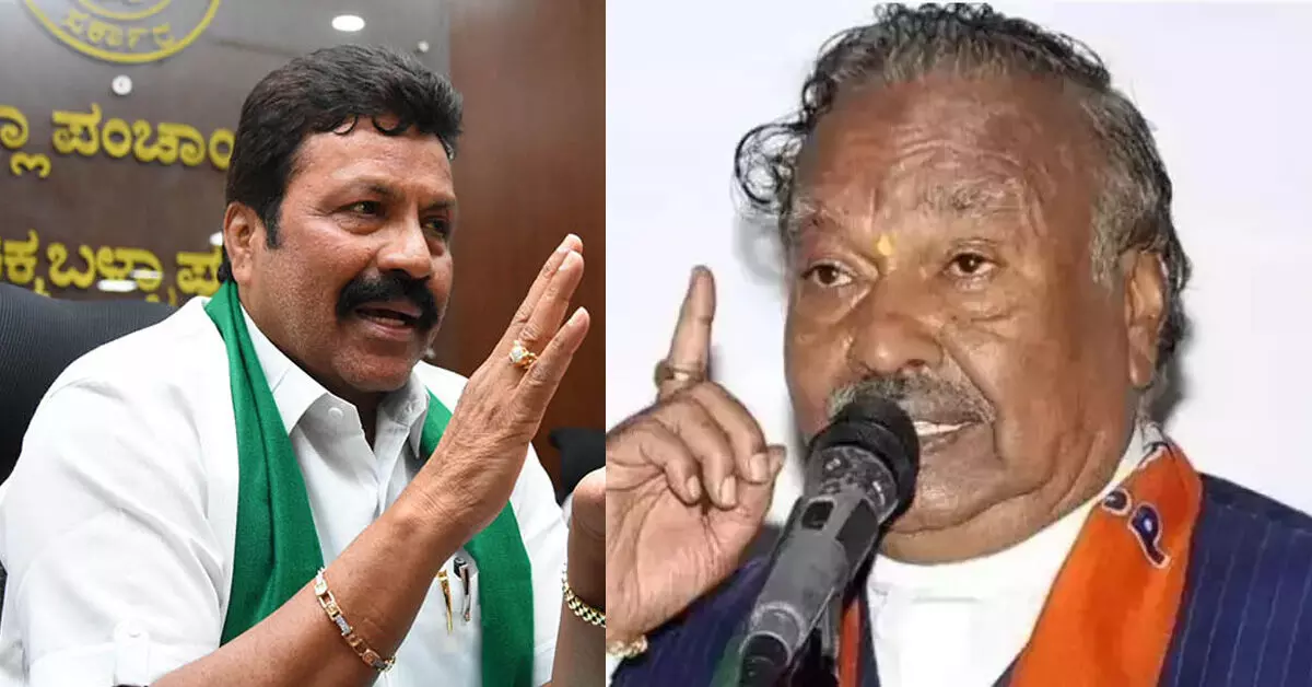 ನಮ್ಮಿಂದ ಬಿಜೆಪಿ ಹಾಳಾಗಿಲ್ಲ; ಈಶ್ವರಪ್ಪ ನಾಲಿಗೆ ಬಿಗಿಹಿಡಿದು ಮಾತನಾಡಲಿ : ಬಿ.ಸಿ.ಪಾಟೀಲ್ ತಿರುಗೇಟು ನಮ್ಮಿಂದ ಬಿಜೆಪಿ ಹಾಳಾಗಿಲ್ಲ; ಈಶ್ವರಪ್ಪ ನಾಲಿಗೆ ಬಿಗಿಹಿಡಿದು ಮಾತನಾಡಲಿ : ಬಿ.ಸಿ.ಪಾಟೀಲ್ ತಿರುಗೇಟು