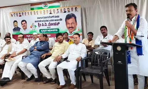ಕಾಂಗ್ರೆಸ್ ಪಕ್ಷದ ಕಚೇರಿ ನನ್ನ ದೇಗುಲ: ಪಿ.ವಿ. ಮೋಹನ್