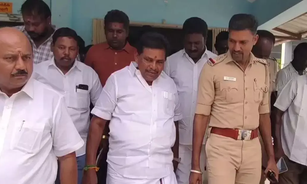 Tamil Nadu | CM ವಿಜಯ್ ವಿರುದ್ಧ ಅವಹೇಳನಕಾರಿ ಭಾಷಣ ಆರೋಪ: DMK ಶಾಸಕನ ಬಂಧನ