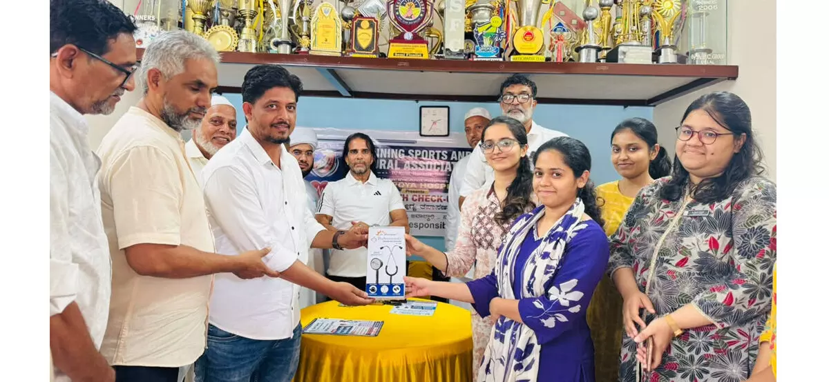 ಟಿ.ಸಿ.ರೋಡ್: ಶೈನಿಂಗ್ ಸ್ಪೋರ್ಟ್ಸ್ ಆಂಡ್ ಕಲ್ಚರಲ್ ಅಸೋಸಿಯೇಷನ್ ನಿಂದ ಆರೋಗ್ಯ ತಪಾಸಣೆ ಕೇಂದ್ರ ಉದ್ಘಾಟನೆ ಟಿ.ಸಿ.ರೋಡ್: ಶೈನಿಂಗ್ ಸ್ಪೋರ್ಟ್ಸ್ ಆಂಡ್ ಕಲ್ಚರಲ್ ಅಸೋಸಿಯೇಷನ್ ನಿಂದ ಆರೋಗ್ಯ ತಪಾಸಣೆ ಕೇಂದ್ರ ಉದ್ಘಾಟನೆ