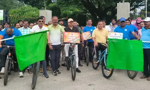 ಕೋಲಾರ: ಎಸ್ಐಆರ್ ಬಗ್ಗೆ ಜಾಗೃತಿಗಾಗಿ ಸೈಕಲ್ ಜಾಥಾ