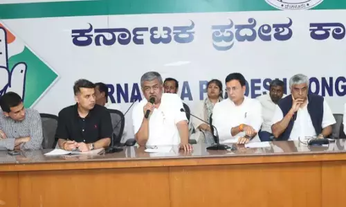 ಪ್ರಹ್ಲಾದ್ ಜೋಶಿ, ಕುಮಾರಸ್ವಾಮಿಯವರನ್ನು ಹರಕೆ ಕುರಿ ಮಾಡುತ್ತಿದ್ದಾರೆ : ಬಿ.ಕೆ.ಹರಿಪ್ರಸಾದ್