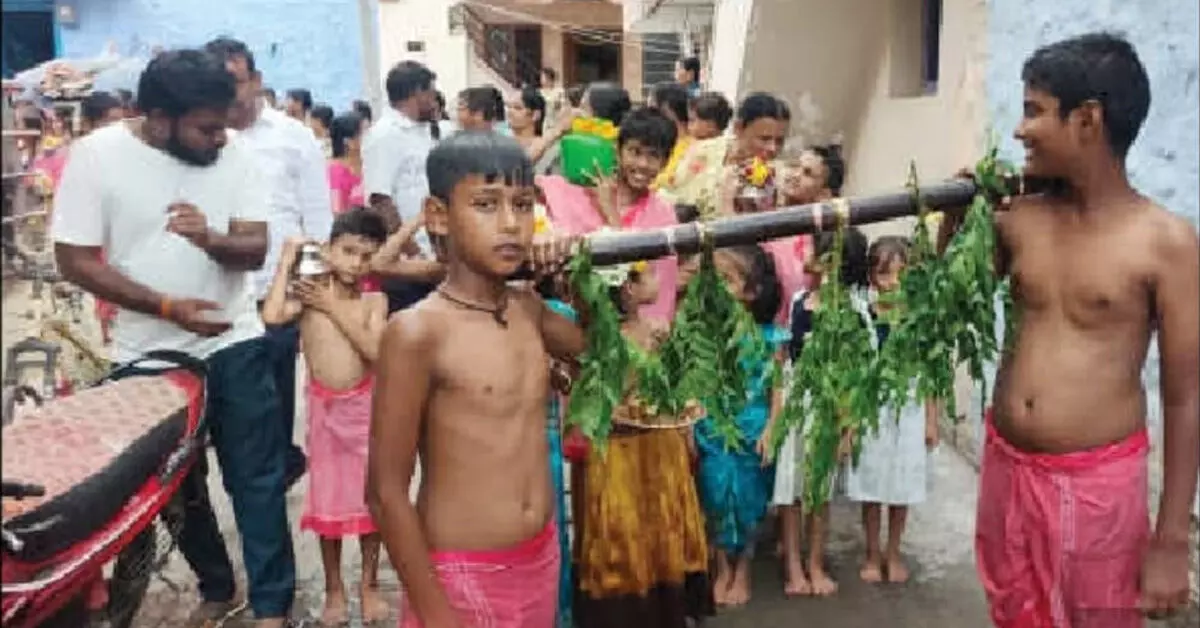 Raichur | ಮಳೆಗಾಗಿ ಮಕ್ತಲಪೇಟೆಯಲ್ಲಿ ಕಪ್ಪೆಗಳ ಮದುವೆ Raichur | ಮಳೆಗಾಗಿ ಮಕ್ತಲಪೇಟೆಯಲ್ಲಿ ಕಪ್ಪೆಗಳ ಮದುವೆ