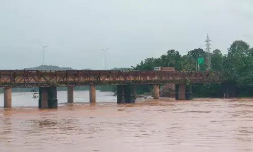 ಉಪ್ಪಿನಂಗಡಿ: ಏರಿಕೆಯಾದ ನದಿ ನೀರಿನ ಮಟ್ಟ