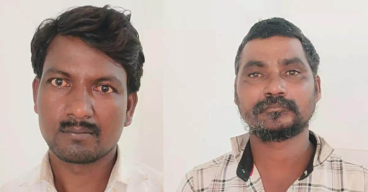 Kalaburagi | ಮೋಟಾರ್ ಪಂಪ್ ಕಳ್ಳತನ ಪ್ರಕರಣ : ಇಬ್ಬರು ಆರೋಪಿಗಳ ಬಂಧನ Kalaburagi | ಮೋಟಾರ್ ಪಂಪ್ ಕಳ್ಳತನ ಪ್ರಕರಣ : ಇಬ್ಬರು ಆರೋಪಿಗಳ ಬಂಧನ