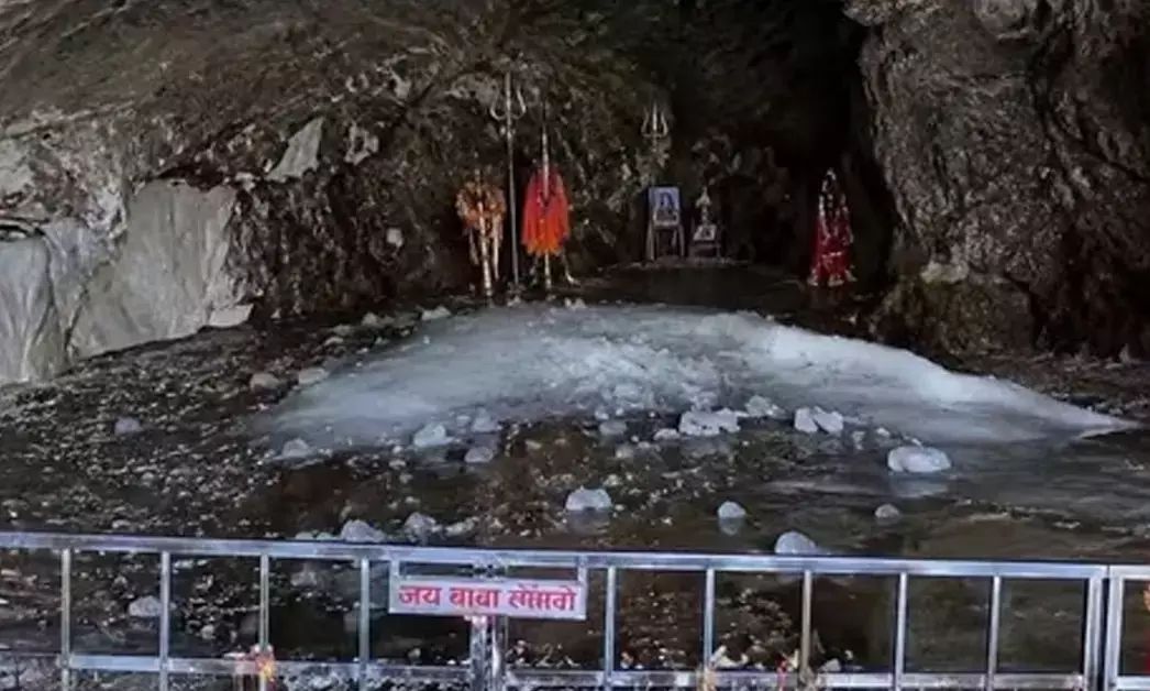 ಕೆಲವೇ ದಿನಗಳಲ್ಲಿ ಶೇ. 90ಕ್ಕಿಂತ ಹೆಚ್ಚು ಕರಗಿದ ಅಮರನಾಥ ಹಿಮಲಿಂಗ : ವರದಿ
