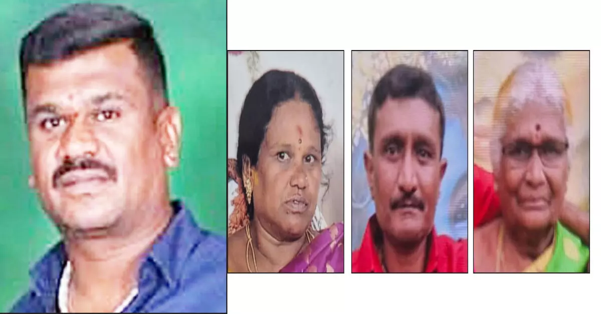 Bengaluru | ತಾಯಿ, ಅಜ್ಜಿ, ಮಾವನನ್ನು ಕೊಂದು ಯುವಕ ಆತ್ಮಹತ್ಯೆ Bengaluru | ತಾಯಿ, ಅಜ್ಜಿ, ಮಾವನನ್ನು ಕೊಂದು ಯುವಕ ಆತ್ಮಹತ್ಯೆ