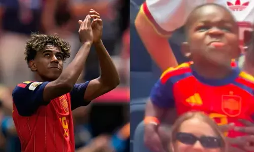 FIFA 2026 |ಸೆಮಿಫೈನಲ್ ಪ್ರವೇಶಿಸಿದ ಸ್ಪೇನ್: ಸಾಮಾಜಿಕ ಮಾಧ್ಯಮದಲ್ಲಿ ವೈರಲ್ ಆದ ಲಮೈನ್ ಯಮಲ್ ರ ಮೂರು ವರ್ಷದ ಸಹೋದರನ ಸಂಭ್ರಮಾಚರಣೆ