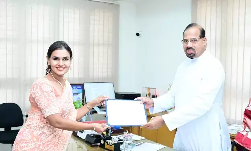 ಫಾದರ್ ಮುಲ್ಲರ್ ಫಿಸಿಯೋಥೆರಪಿ ಕಾಲೇಜಿನ ಪ್ರಾಂಶುಪಾಲೆಗೆ ಪ್ರತಿಷ್ಠಿತ ‘ಜಾಗತಿಕ ಯಂಗ್ ಇನ್ವೆಸ್ಟಿಗೇಟರ್ ಅವಾರ್ಡ್’