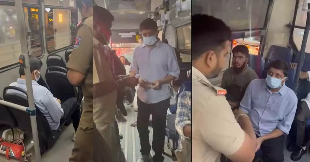 Bengaluru | ಬಿಎಂಟಿಸಿ ಬಸ್ಗಳಲ್ಲಿ ದಿಢೀರ್ ಸಂಚರಿಸಿ ವ್ಯವಸ್ಥೆಯ ರಿಯಾಲಿಟಿ ಚೆಕ್ ನಡೆಸಿದ ಸಚಿವ ಬೈರತಿ ಸುರೇಶ್ Bengaluru | ಬಿಎಂಟಿಸಿ ಬಸ್ಗಳಲ್ಲಿ ದಿಢೀರ್ ಸಂಚರಿಸಿ ವ್ಯವಸ್ಥೆಯ ರಿಯಾಲಿಟಿ ಚೆಕ್ ನಡೆಸಿದ ಸಚಿವ ಬೈರತಿ ಸುರೇಶ್