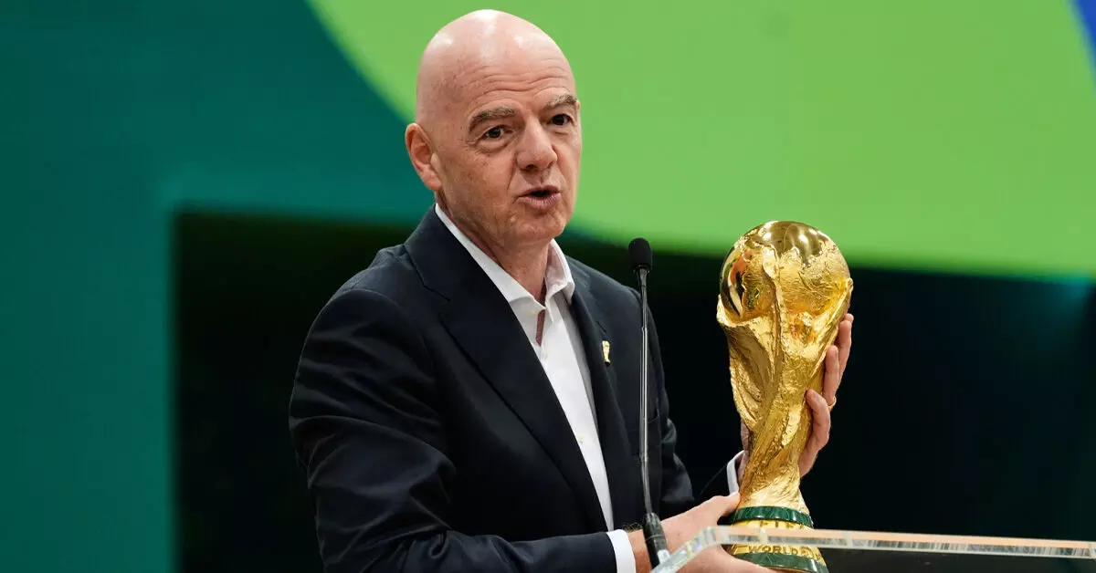 64 ತಂಡಗಳ ವಿಶ್ವಕಪ್ | FIFA ಅಧ್ಯಕ್ಷ ಗಿಯಾನಿ ಹೇಳಿದ್ದೇನು? 64 ತಂಡಗಳ ವಿಶ್ವಕಪ್ | FIFA ಅಧ್ಯಕ್ಷ ಗಿಯಾನಿ ಹೇಳಿದ್ದೇನು?