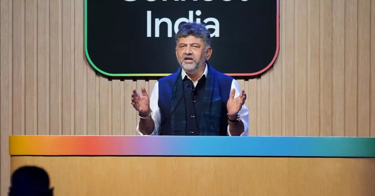 ಬೆಂಗಳೂರಿನಲ್ಲಿ ಭಾರತದ ಮೊದಲ ಸರಕಾರಿ ಪ್ರಾಯೋಜಿತ ಎಐ ವಿಶ್ವವಿದ್ಯಾಲಯ ಸ್ಥಾಪನೆ : ಸಿಎಂ ಡಿ.ಕೆ.ಶಿವಕುಮಾರ್ ಬೆಂಗಳೂರಿನಲ್ಲಿ ಭಾರತದ ಮೊದಲ ಸರಕಾರಿ ಪ್ರಾಯೋಜಿತ ಎಐ ವಿಶ್ವವಿದ್ಯಾಲಯ ಸ್ಥಾಪನೆ : ಸಿಎಂ ಡಿ.ಕೆ.ಶಿವಕುಮಾರ್