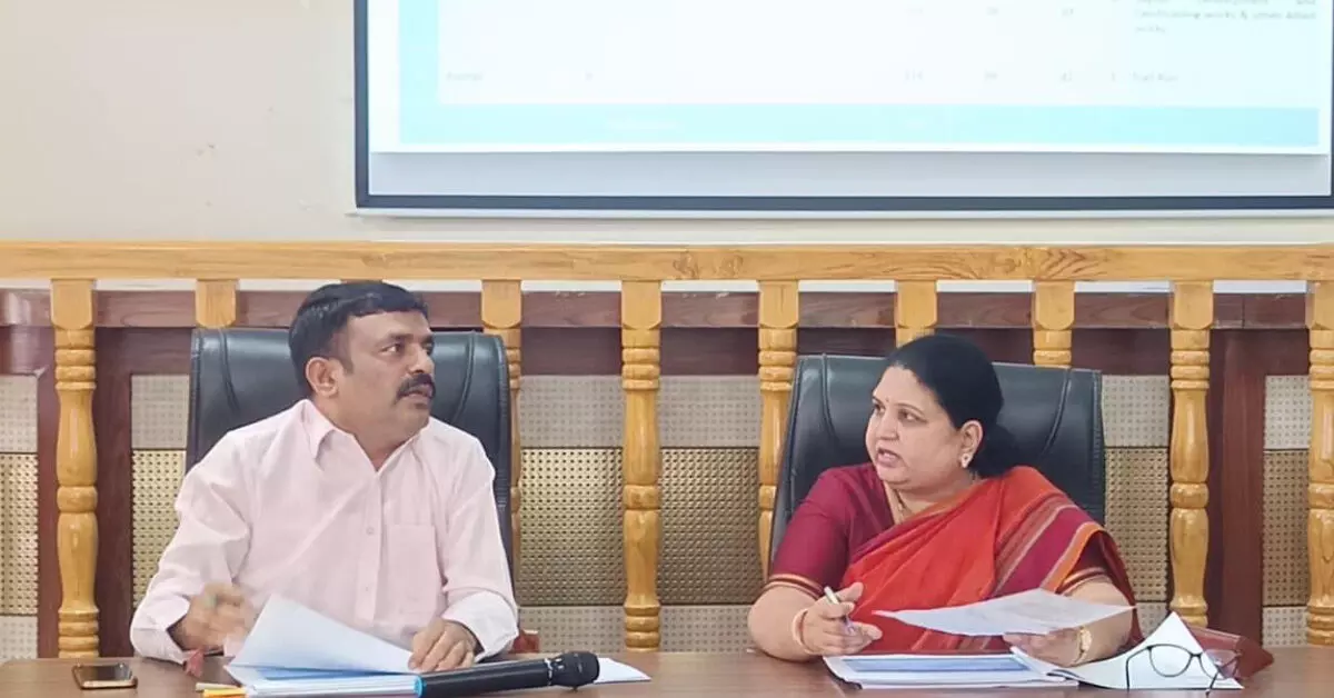 Vijayanagara | ಅಮೃತ್ 2.0 ಕಾಮಗಾರಿ ವಿಳಂಬ ಸಹಿಸುವುದಿಲ್ಲ: ಡಿಸಿ ಕವಿತಾ ಮನ್ನಿಕೇರಿ Vijayanagara | ಅಮೃತ್ 2.0 ಕಾಮಗಾರಿ ವಿಳಂಬ ಸಹಿಸುವುದಿಲ್ಲ: ಡಿಸಿ ಕವಿತಾ ಮನ್ನಿಕೇರಿ
