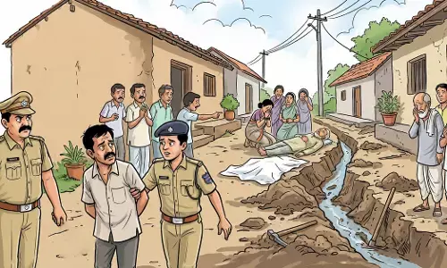 Belagavi | ಚರಂಡಿ ನೀರಿನ ವಿವಾದಕ್ಕೆ ಬಲಿಯಾದ ವ್ಯಕ್ತಿ: ಪಿಕಾಸಿಯಿಂದ ಹಲ್ಲೆ ನಡೆಸಿ ಕೊಲೆ