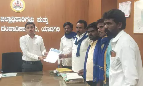 ಯಾದಗಿರಿಯನ್ನು ಬರಪೀಡಿತ ಜಿಲ್ಲೆ ಘೋಷಿಸಿ: ರೈತರ ಸಾಲಮನ್ನಾಕ್ಕೆ ಸಮತಾ ಸೈನಿಕ ದಳ ಆಗ್ರಹ