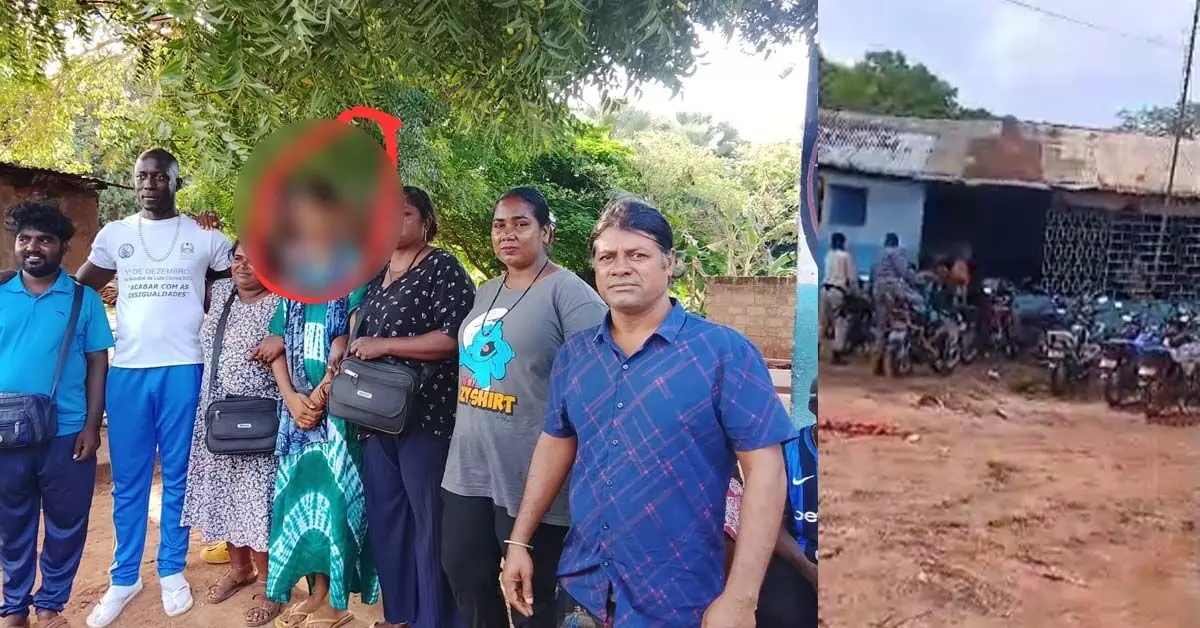 Chikkamagaluru | ವಿದೇಶದಲ್ಲಿ ಹೆತ್ತ ಮಗಳನ್ನೇ ವೇಶ್ಯಾವಾಟಿಕೆಗೆ ಮಾರಾಟ ಮಾಡಿದ ಆರೋಪ: ಯುವತಿಗೆ ನ್ಯಾಯ ಒದಗಿಸಲು ಆಗ್ರಹಿಸಿ ಎಸ್ಪಿಗೆ ಪತ್ರ Chikkamagaluru | ವಿದೇಶದಲ್ಲಿ ಹೆತ್ತ ಮಗಳನ್ನೇ ವೇಶ್ಯಾವಾಟಿಕೆಗೆ ಮಾರಾಟ ಮಾಡಿದ ಆರೋಪ: ಯುವತಿಗೆ ನ್ಯಾಯ ಒದಗಿಸಲು ಆಗ್ರಹಿಸಿ ಎಸ್ಪಿಗೆ ಪತ್ರ