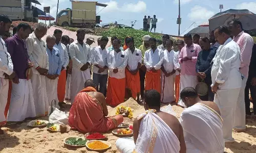 ಕುಂದಾಪುರ, ಬೈಂದೂರು ತಾಲೂಕು ನಾಡದೋಣಿ ಮೀನುಗಾರರ ಒಕ್ಕೂಟದಿಂದ ಸಮುದ್ರ ಪೂಜೆ