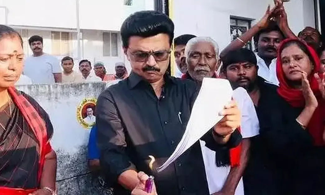 ಕ್ಷೇತ್ರ ಪುನರ್ವಿಂಗಡಣೆ ಮಸೂದೆ ಕುರಿತು ಮೃದು ಧೋರಣೆ ತಾಳಿದ DMK | ತಮಿಳುನಾಡಿನ ಹಿತಾಸಕ್ತಿ ಕಾಪಾಡಿದರೆ ಬೆಂಬಲಕ್ಕೆ ಸಿದ್ಧ ಎಂದ ದ್ರಾವಿಡ ಪಕ್ಷ