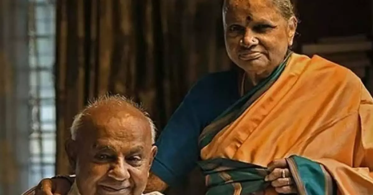 ಎಚ್.ಡಿ.ದೇವೇಗೌಡರ ಪತ್ನಿ ಚೆನ್ನಮ್ಮ ಆಸ್ಪತ್ರೆಗೆ ದಾಖಲು ಎಚ್.ಡಿ.ದೇವೇಗೌಡರ ಪತ್ನಿ ಚೆನ್ನಮ್ಮ ಆಸ್ಪತ್ರೆಗೆ ದಾಖಲು
