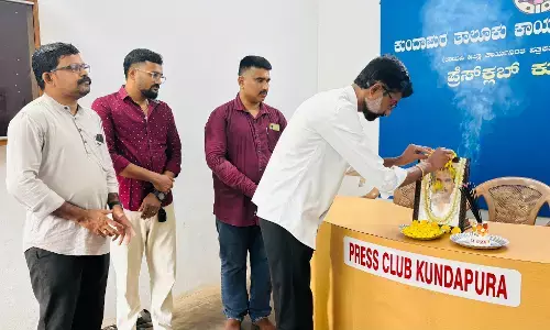 ಪತ್ರಕರ್ತ ನಾಗೇಶ್ ಗಾಣಿಗರಿಗೆ ಸಂಘದಿಂದ ನುಡಿನಮನ