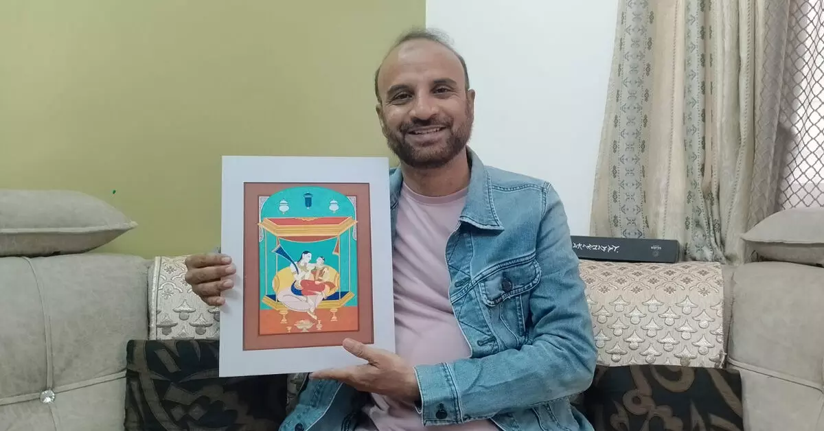 Kalaburagi | ಆರ್ಟಿಸ್ಟ್ ಇನ್ ರೆಸಿಡೆನ್ಸಿ ಕಾರ್ಯಕ್ರಮಕ್ಕೆ ಕಲಾವಿದ ರೆಹಮಾನ್ ಪಟೇಲ್ ಆಯ್ಕೆ Kalaburagi | ಆರ್ಟಿಸ್ಟ್ ಇನ್ ರೆಸಿಡೆನ್ಸಿ ಕಾರ್ಯಕ್ರಮಕ್ಕೆ ಕಲಾವಿದ ರೆಹಮಾನ್ ಪಟೇಲ್ ಆಯ್ಕೆ