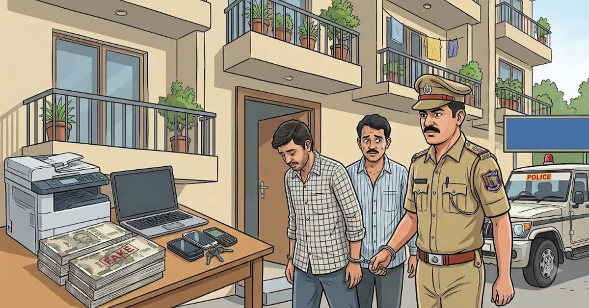 Bengaluru | ಖೋಟಾ ನೋಟುಗಳನ್ನು ತಯಾರಿಸಿ ಚಲಾವಣೆ: ಇಬ್ಬರು ಆರೋಪಿಗಳ ಬಂಧನ Bengaluru | ಖೋಟಾ ನೋಟುಗಳನ್ನು ತಯಾರಿಸಿ ಚಲಾವಣೆ: ಇಬ್ಬರು ಆರೋಪಿಗಳ ಬಂಧನ