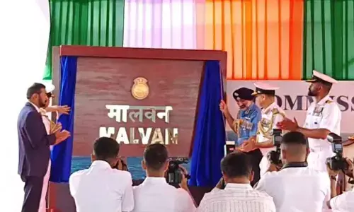 ಕಾರವಾರ: ಐಎನ್‌ಎಸ್ ಮಾಲ್ವನ್ ಯುದ್ಧನೌಕೆ ಲೋಕಾರ್ಪಣೆ