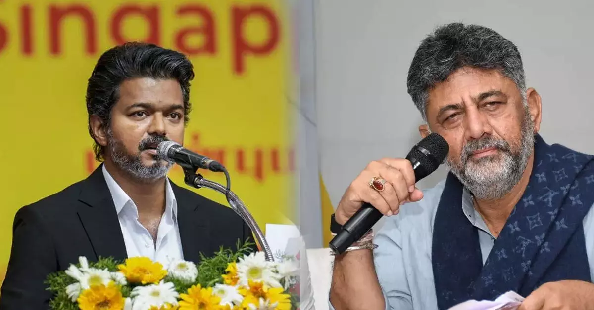 ಮೇಕೆದಾಟು ಅಣೆಕಟ್ಟು ಯೋಜನೆ | ತಮಿಳುನಾಡು ಸಿಎಂ ವಿಜಯ್ ಆ.3ಕ್ಕೆ ರಾಜ್ಯಕ್ಕೆ ಭೇಟಿ ಮೇಕೆದಾಟು ಅಣೆಕಟ್ಟು ಯೋಜನೆ | ತಮಿಳುನಾಡು ಸಿಎಂ ವಿಜಯ್ ಆ.3ಕ್ಕೆ ರಾಜ್ಯಕ್ಕೆ ಭೇಟಿ