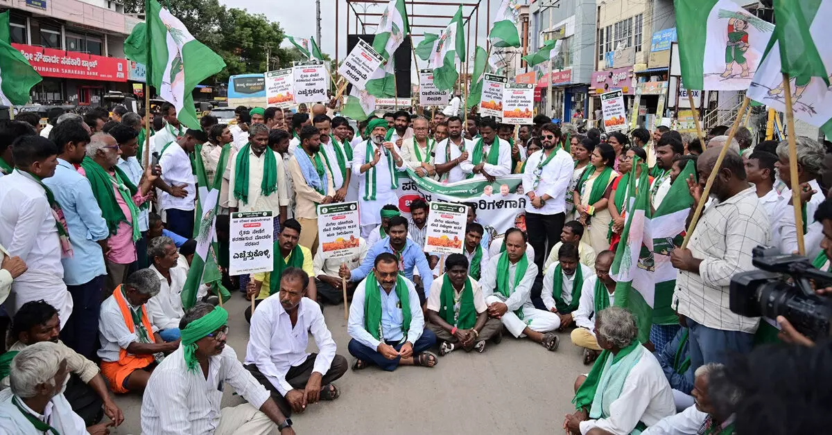 ಕೊಪ್ಪಳವನ್ನು ತಕ್ಷಣ ಬರಪೀಡಿತ ತಾಲೂಕು ಎಂದು ಘೋಷಿಸಿ: ಸಿವಿ ಚಂದ್ರಶೇಖರ್ ಆಗ್ರಹ ಕೊಪ್ಪಳವನ್ನು ತಕ್ಷಣ ಬರಪೀಡಿತ ತಾಲೂಕು ಎಂದು ಘೋಷಿಸಿ: ಸಿವಿ ಚಂದ್ರಶೇಖರ್ ಆಗ್ರಹ