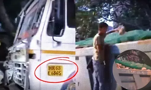 ಸಿಜೆಪಿ ಪ್ರತಿಭಟನಾ ಸ್ಥಳದ ಬಳಿ ಕಾಣಿಸಿಕೊಂಡ ಕಲ್ಲು ತುಂಬಿದ ಟ್ರಕ್: ಅಸಲಿಯತ್ತು ಬಯಲು ಮಾಡಿದ newslaundry ವರದಿ