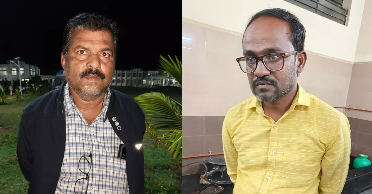 Kalaburagi | ಕರಜಗಿ ವಸತಿ ಶಾಲೆಯಲ್ಲಿ 55 ವಿದ್ಯಾರ್ಥಿಗಳ ಅಸ್ವಸ್ಥ ಪ್ರಕರಣ: ಪ್ರಾಂಶುಪಾಲ, ವಾರ್ಡನ್ ಅಮಾನತು Kalaburagi | ಕರಜಗಿ ವಸತಿ ಶಾಲೆಯಲ್ಲಿ 55 ವಿದ್ಯಾರ್ಥಿಗಳ ಅಸ್ವಸ್ಥ ಪ್ರಕರಣ: ಪ್ರಾಂಶುಪಾಲ, ವಾರ್ಡನ್ ಅಮಾನತು