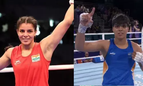 Commonwealth Games 2026 | ಬಾಕ್ಸಿಂಗ್‌ ನಲ್ಲಿ ಭಾರತಕ್ಕೆ ಮತ್ತೆ ಮೂರು ಚಿನ್ನ: ಸಾಕ್ಷಿ ಚೌಧರಿ, ಪ್ರಿಯಾ, ಅರುಂಧತಿಗೆ ಬಂಗಾರದ ಪದಕ
