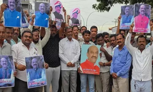 ಅಶೋಕ ಪಟ್ಟಣಗೆ ಸಚಿವ ಸ್ಥಾನ ಕೈತಪ್ಪಿದ ಬೆನ್ನಲ್ಲೇ ರಾಮದುರ್ಗದಲ್ಲಿ ಕಾಂಗ್ರೆಸ್ ಕಾರ್ಯಕರ್ತರ ಆಕ್ರೋಶ