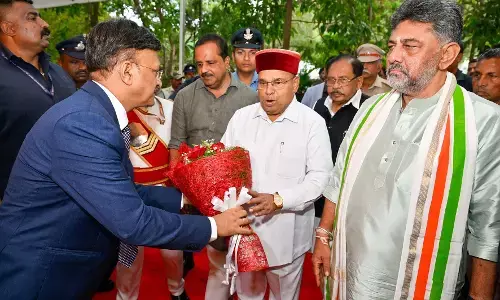 PHOTOS | ಡಿ.ಕೆ.ಶಿವಕುಮಾರ್‌ ಸಂಪುಟ; ನೂತನ ಸಚಿವರ ಪ್ರಮಾಣವಚನ ಸ್ವೀಕಾರ ಸಮಾರಂಭ