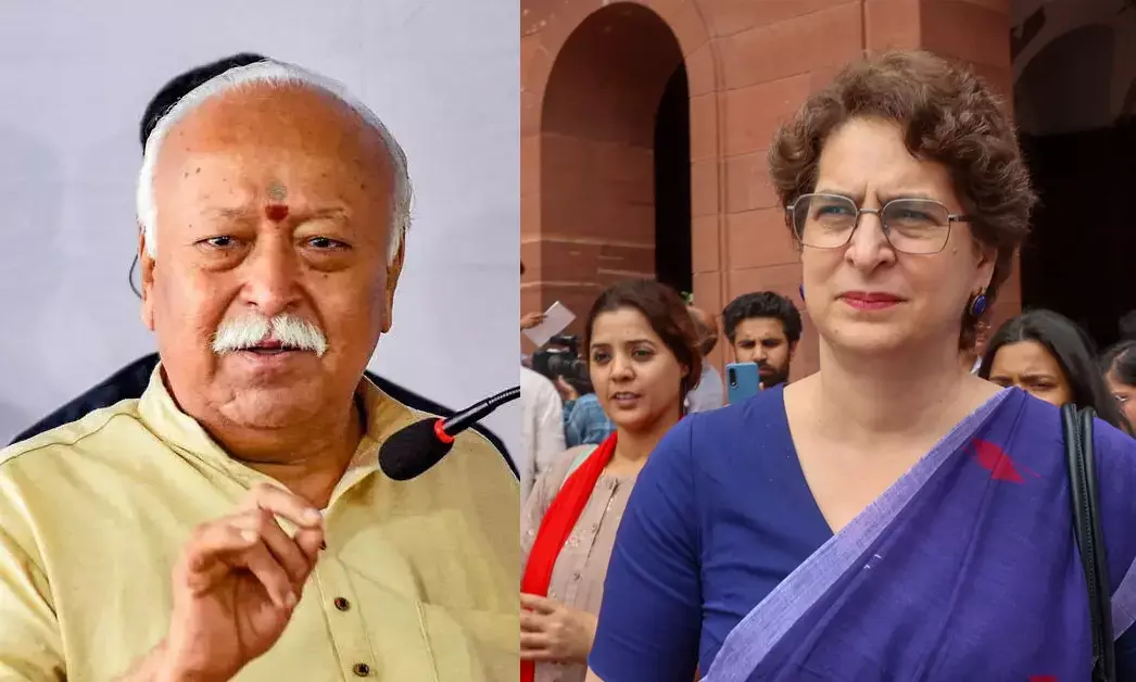 Gen Z ಗೆ ಭಾಗವತ್ ಅವರ ಪ್ರಮಾಣಪತ್ರ ಬೇಕಿಲ್ಲ: RSS ಮುಖ್ಯಸ್ಥರಿಗೆ ಪ್ರಿಯಾಂಕಾ ಗಾಂಧಿ ತಿರುಗೇಟು