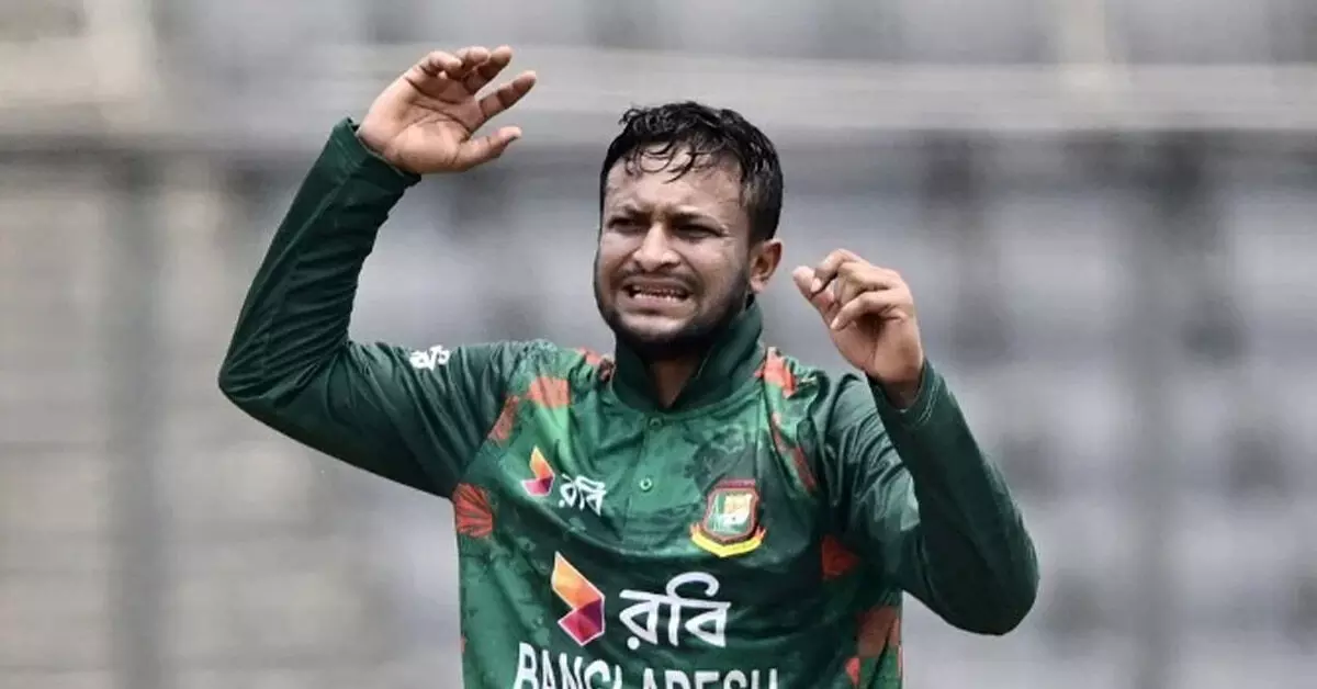 ಸುರಕ್ಷತೆಯ ಖಾತ್ರಿ ಸಿಕ್ಕರೆ ಬಾಂಗ್ಲಾದೇಶಕ್ಕೆ ಮರಳಲು ಸಿದ್ಧ: ಶಕೀಬ್ ಅಲ್ ಹಸನ್ ಸುರಕ್ಷತೆಯ ಖಾತ್ರಿ ಸಿಕ್ಕರೆ ಬಾಂಗ್ಲಾದೇಶಕ್ಕೆ ಮರಳಲು ಸಿದ್ಧ: ಶಕೀಬ್ ಅಲ್ ಹಸನ್