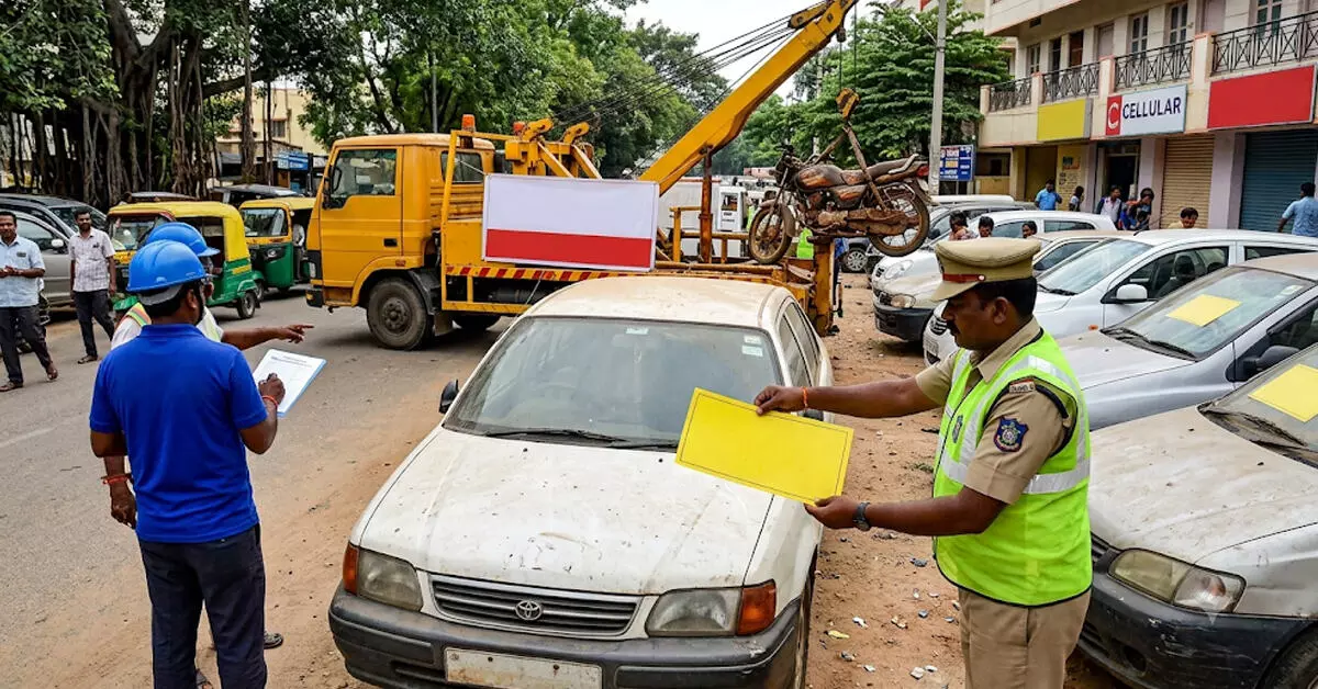 Bengaluru | 1,780 ಬಿಡಾಡಿ ವಾಹನಗಳಿಗೆ ನೋಟಿಸ್ ಸ್ಟಿಕ್ಕರ್: ಕಾರ್ಯಾಚರಣೆ ಚುರುಕು Bengaluru | 1,780 ಬಿಡಾಡಿ ವಾಹನಗಳಿಗೆ ನೋಟಿಸ್ ಸ್ಟಿಕ್ಕರ್: ಕಾರ್ಯಾಚರಣೆ ಚುರುಕು