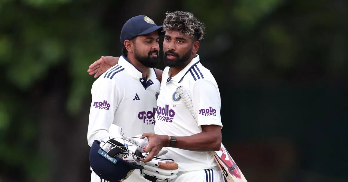India vs Sri Lanka XI | 4 ಸಿಕ್ಸರ್ ಸಿಡಿಸಿದ ಸಿರಾಜ್: ಭಾರತಕ್ಕೆ 6 ವಿಕೆಟ್ ಗಳ ರೋಚಕ ಜಯ India vs Sri Lanka XI | 4 ಸಿಕ್ಸರ್ ಸಿಡಿಸಿದ ಸಿರಾಜ್: ಭಾರತಕ್ಕೆ 6 ವಿಕೆಟ್ ಗಳ ರೋಚಕ ಜಯ