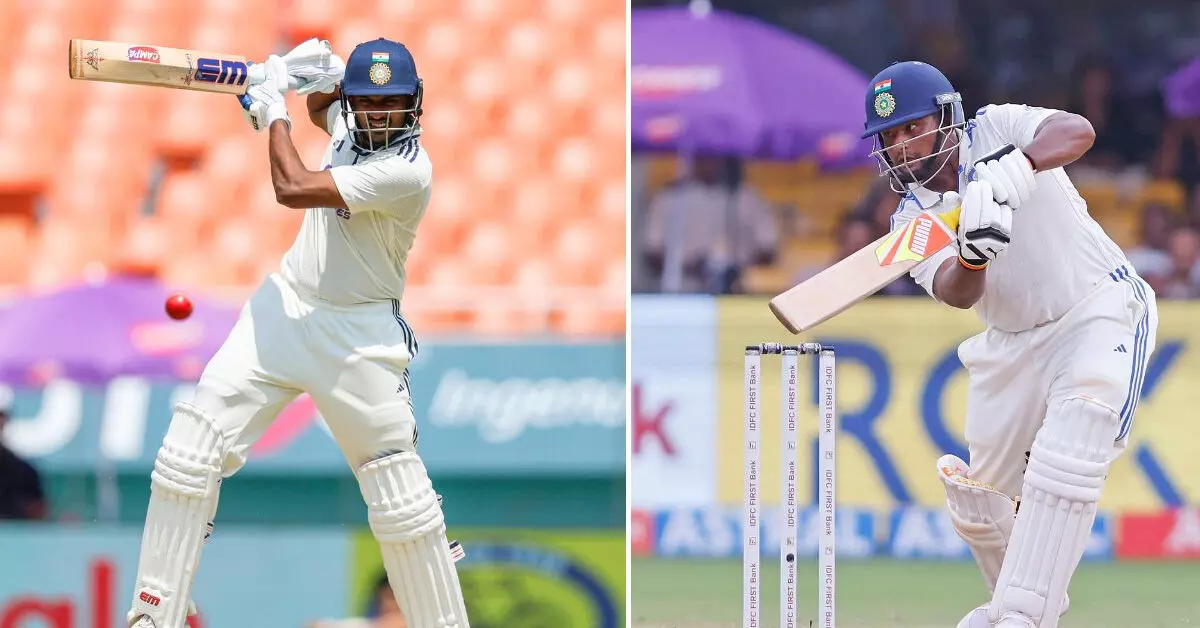 ಲಂಕಾ ಟೆಸ್ಟ್ ಸರಣಿ: ಗಾಯಾಳು ಸಾಯಿ ಸುದರ್ಶನ್ ಬದಲಿಗೆ ಸರ್ಫರಾಝ್ ಖಾನ್? ಲಂಕಾ ಟೆಸ್ಟ್ ಸರಣಿ: ಗಾಯಾಳು ಸಾಯಿ ಸುದರ್ಶನ್ ಬದಲಿಗೆ ಸರ್ಫರಾಝ್ ಖಾನ್?