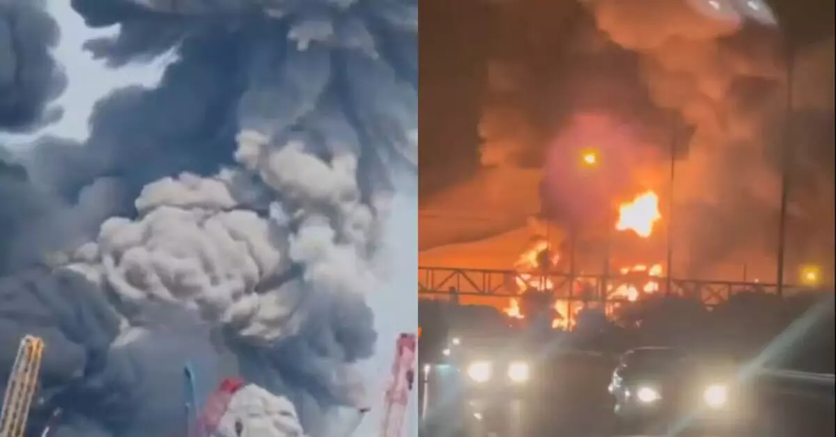 Saudi Arabia | ಜುಬೈಲ್ ನ ಅನಿಲ ಸ್ಥಾವರದ ಮೇಲೆ ದಾಳಿ Saudi Arabia | ಜುಬೈಲ್ ನ ಅನಿಲ ಸ್ಥಾವರದ ಮೇಲೆ ದಾಳಿ