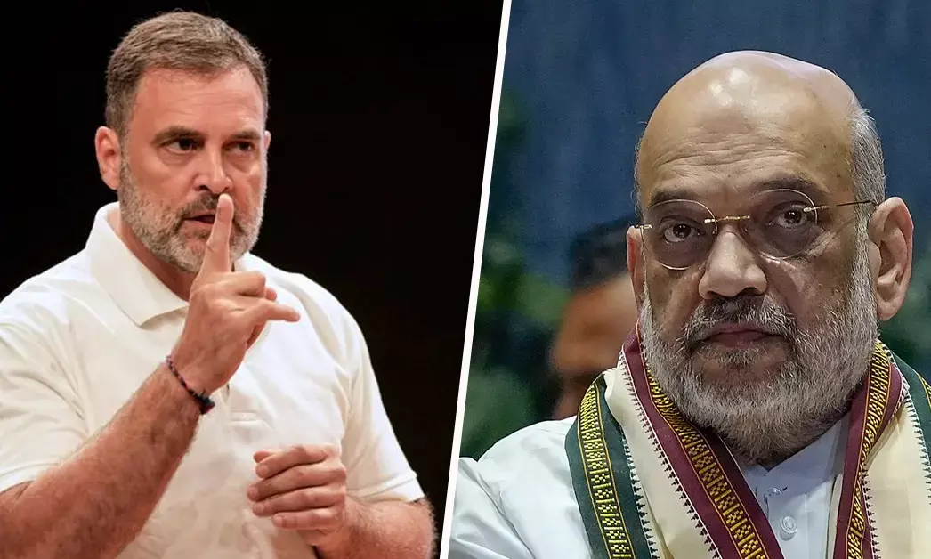 ವಿದ್ಯಾರ್ಥಿಗಳ ಮೇಲಿನ ದಾಳಿಗೆ ಅಮಿತ್ ಶಾ ಹೊಣೆ: ರಾಹುಲ್ ಗಾಂಧಿ
