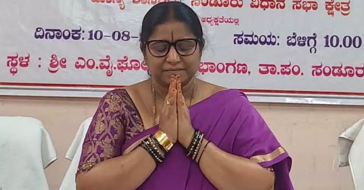 ಮಾಲಿನ್ಯ ನಿಯಂತ್ರಣ, ರೈತರ ಸ್ವಾವಲಂಬನೆ, ಮಕ್ಕಳ ಶಿಕ್ಷಣ–ಆರೋಗ್ಯಕ್ಕೆ ಆದ್ಯತೆ: ಶಾಸಕಿ ಅನ್ನಪೂರ್ಣ ಈ. ತುಕಾರಾಂ ಮಾಲಿನ್ಯ ನಿಯಂತ್ರಣ, ರೈತರ ಸ್ವಾವಲಂಬನೆ, ಮಕ್ಕಳ ಶಿಕ್ಷಣ–ಆರೋಗ್ಯಕ್ಕೆ ಆದ್ಯತೆ: ಶಾಸಕಿ ಅನ್ನಪೂರ್ಣ ಈ. ತುಕಾರಾಂ