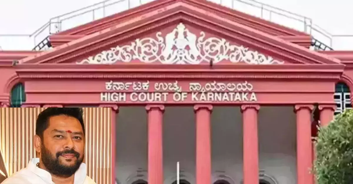 ವಾಲ್ಮೀಕಿ ನಿಗಮ ಪ್ರಕರಣ; ರಾಜ್ಯದಿಂದಾಚೆಗೆ ಸಂಚರಿಸಲು ಬಿ.ನಾಗೇಂದ್ರಗೆ ಹೈಕೋರ್ಟ್ ಅನುಮತಿ ವಾಲ್ಮೀಕಿ ನಿಗಮ ಪ್ರಕರಣ; ರಾಜ್ಯದಿಂದಾಚೆಗೆ ಸಂಚರಿಸಲು ಬಿ.ನಾಗೇಂದ್ರಗೆ ಹೈಕೋರ್ಟ್ ಅನುಮತಿ
