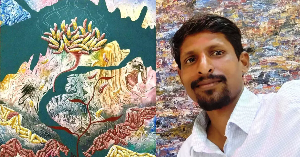 Kalaburagi | ಅಮೀನ ರೆಡ್ಡಿ ಎನ್ ಅವರ ‘ಬ್ಲ್ಯಾಕ್ ಫ್ಲಾವರ್–4’ ಶೀರ್ಷಿಕೆಯ ಏಕವ್ಯಕ್ತಿ ಚಿತ್ರಕಲಾ ಪ್ರದರ್ಶನ Kalaburagi | ಅಮೀನ ರೆಡ್ಡಿ ಎನ್ ಅವರ ‘ಬ್ಲ್ಯಾಕ್ ಫ್ಲಾವರ್–4’ ಶೀರ್ಷಿಕೆಯ ಏಕವ್ಯಕ್ತಿ ಚಿತ್ರಕಲಾ ಪ್ರದರ್ಶನ
