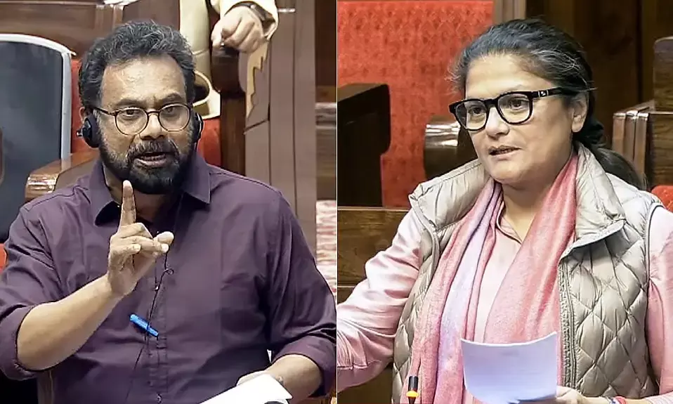 ಕಲಾಪದಲ್ಲಿ ಲುಂಗಿವಾಲಾ ಪದಬಳಕೆ ಆರೋಪ : ಬಿಜೆಪಿ ಸಂಸದೆ ಸುಶ್ಮಿತಾ ದೇವ್ ವಿರುದ್ಧ ಜಾನ್ ಬ್ರಿಟ್ಟಾಸ್ ಹಕ್ಕುಚ್ಯುತಿ ನೋಟೀಸ್ ಸಲ್ಲಿಕೆ