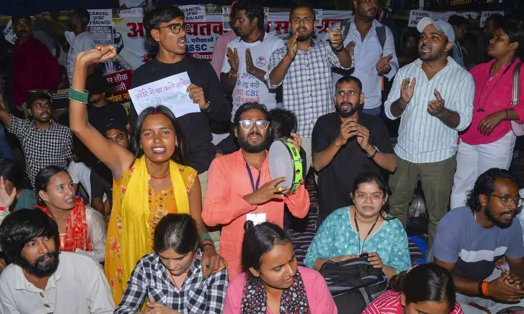 Jharkhand | ಪರೀಕ್ಷಾ ಅಕ್ರಮ ಆರೋಪ; 20ನೇ ದಿನಕ್ಕೆ ಕಾಲಿಟ್ಟ ವಿದ್ಯಾರ್ಥಿಗಳ ಪ್ರತಿಭಟನೆ