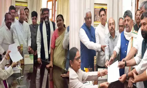 ಸಭಾಪತಿ ಸ್ಥಾನಕ್ಕೆ ಕಾಂಗ್ರೆಸ್‍ನ ಸಲೀಂ ಅಹ್ಮದ್, ಬಿಜೆಪಿಯ ಪಿ.ಎಚ್.ಪೂಜಾರ್ ನಾಮಪತ್ರ: ನಾಳೆ ಚುನಾವಣೆ